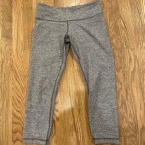Wunder Under Crop Size 6 Gray 23"
